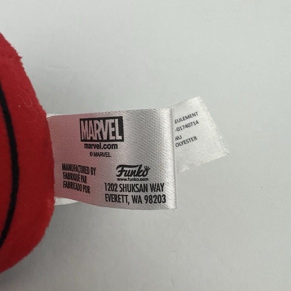 Funko Deadpool Plush Figure Marvel Super Cute Plushies Toy‎ Collectible 7.5" Red - Picture 7 of 10
